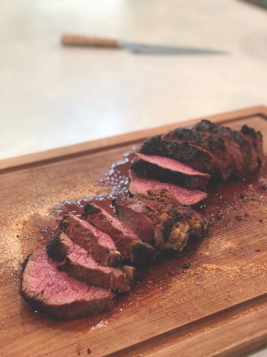 smoked my first tri-tip! used famous Dave's steak and burger seasoning.  300° until 155f : r/PitBossGrills